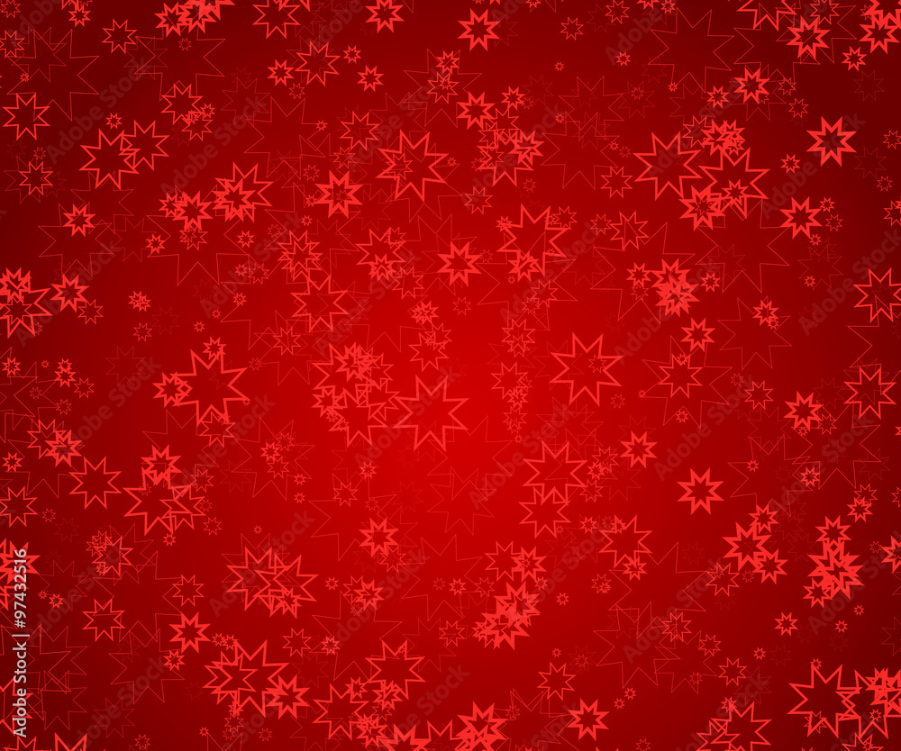 Christmas wreath in the shape of a Christmas Star Christmas wreath in the shape of a Christmas Star
