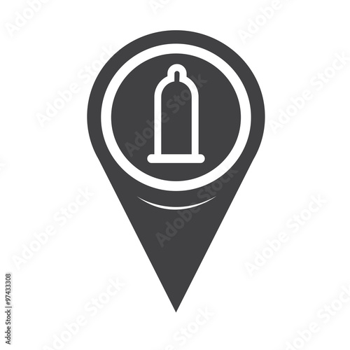 Map Pointer condom icon