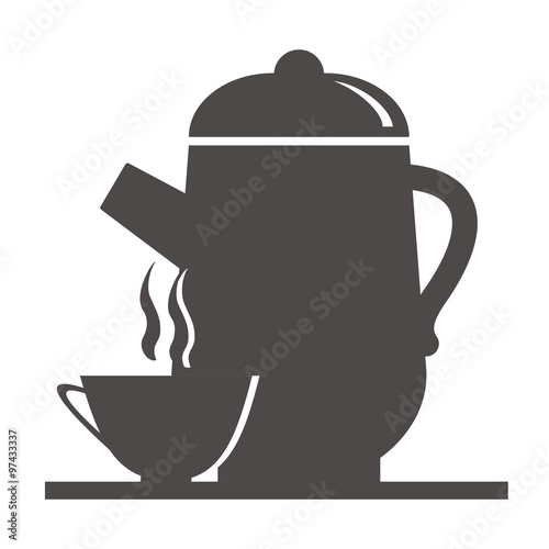teapot and cup