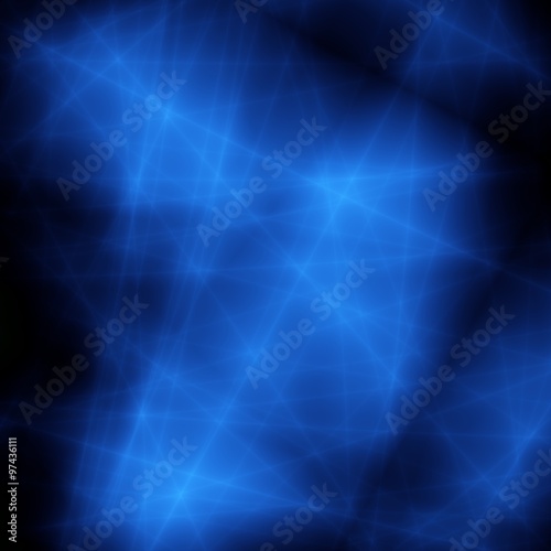 Fantasy technology abstract neon blue background