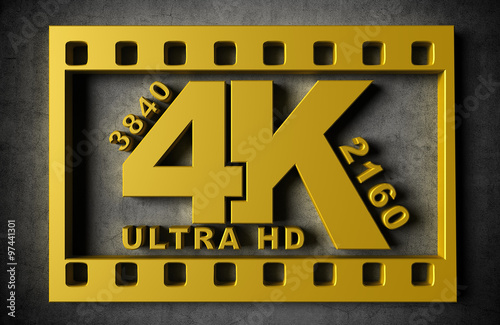 Television 4k resolution technology photo