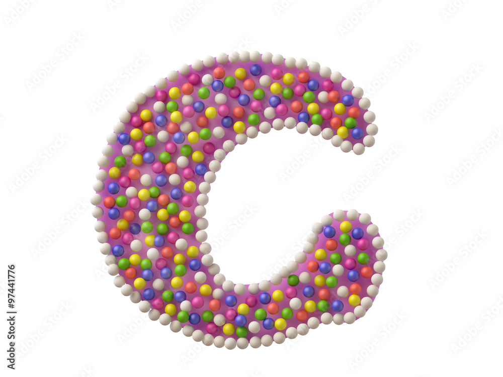 Candy Letter C Candy Letter C
