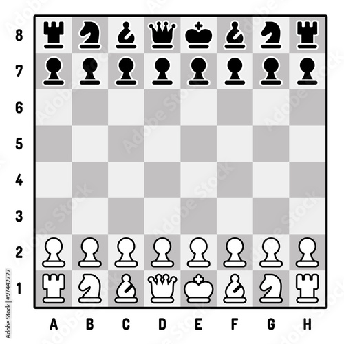 Chess game set