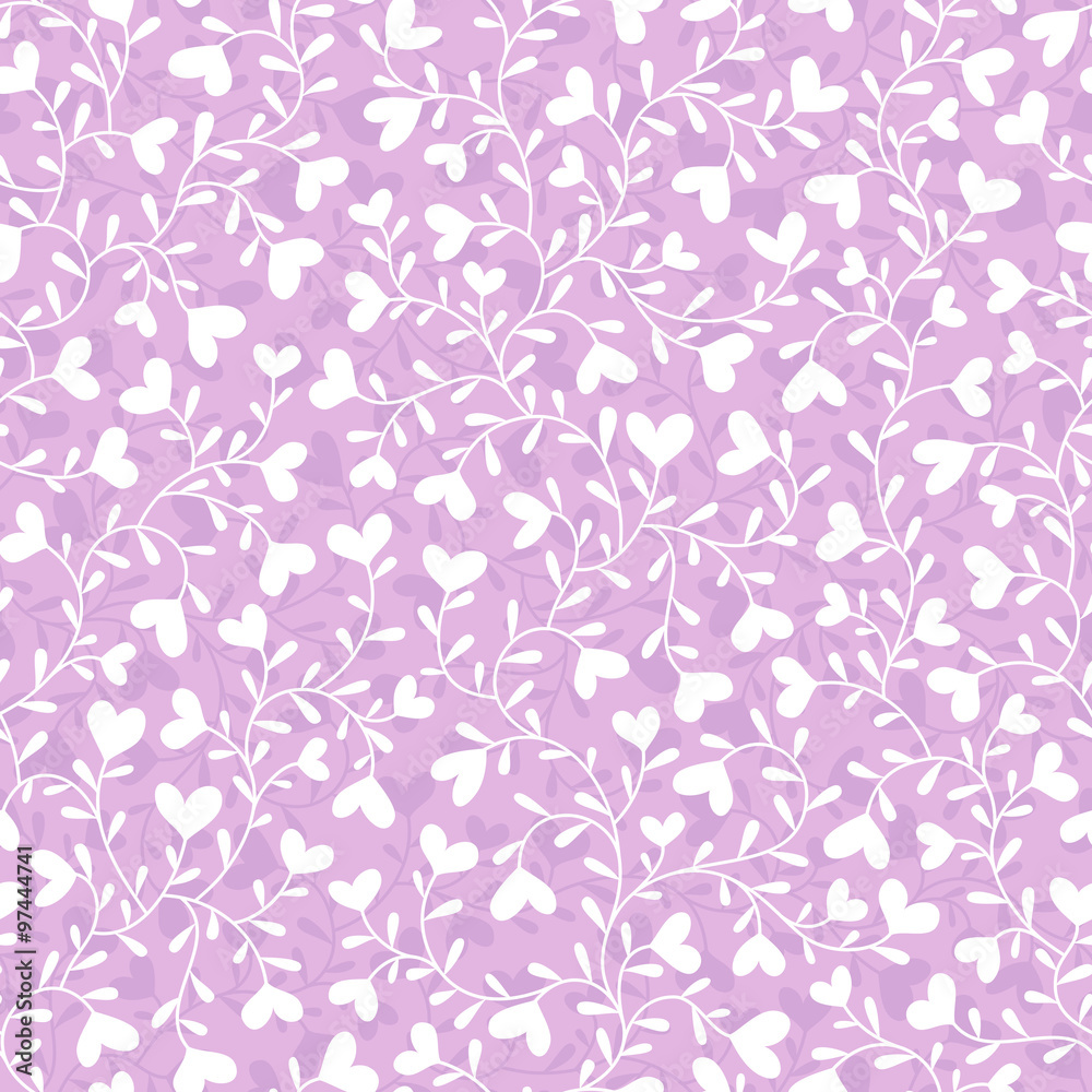 Seamless pattern with hearts