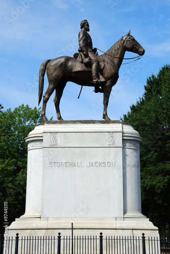 Stonewall Jackson Monument in Richmond, Virginia