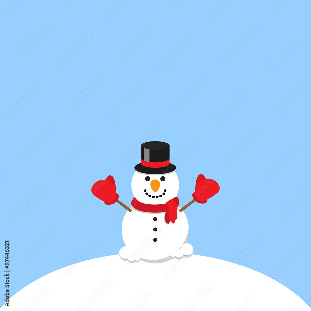 snowman vector snowman vector
