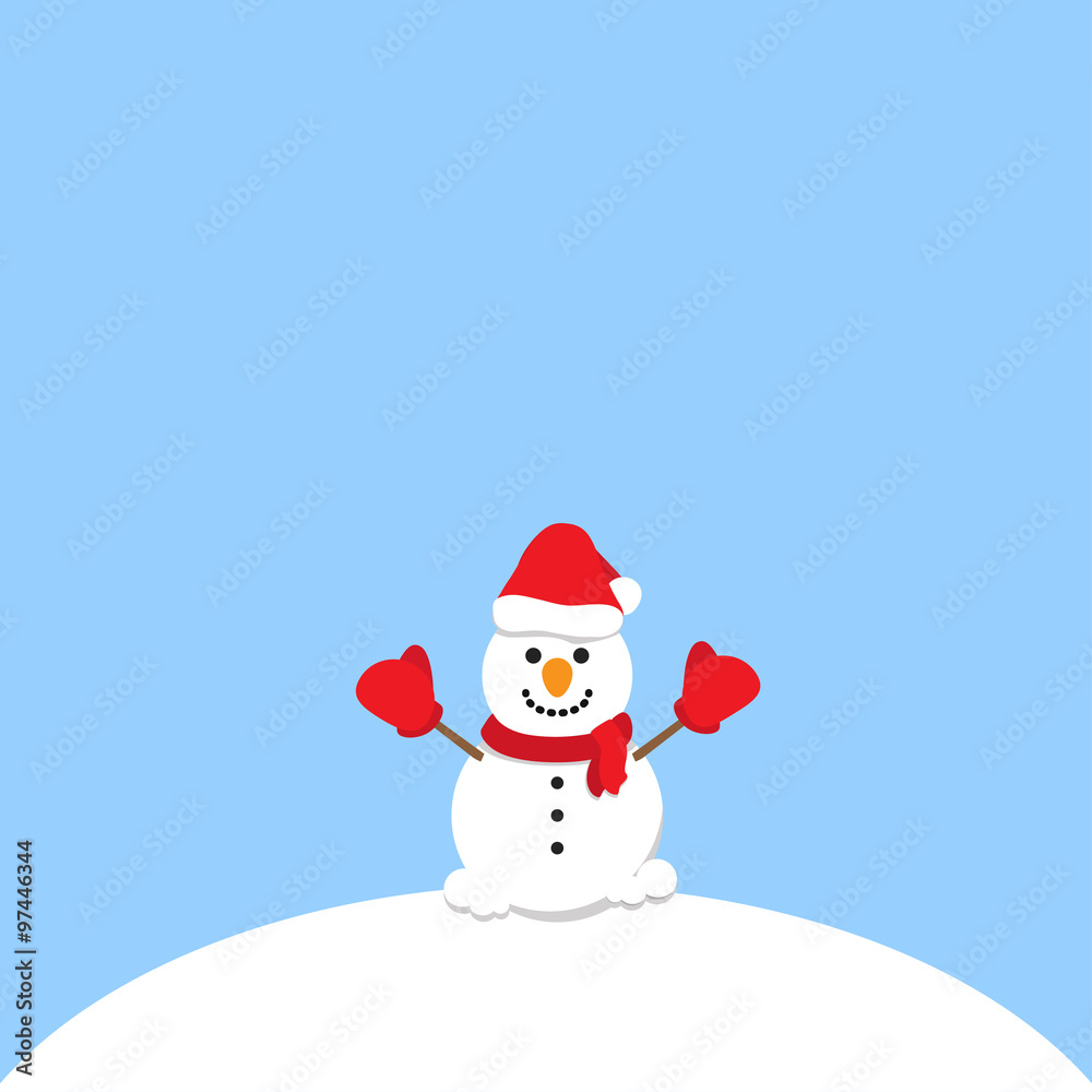 snowman vector