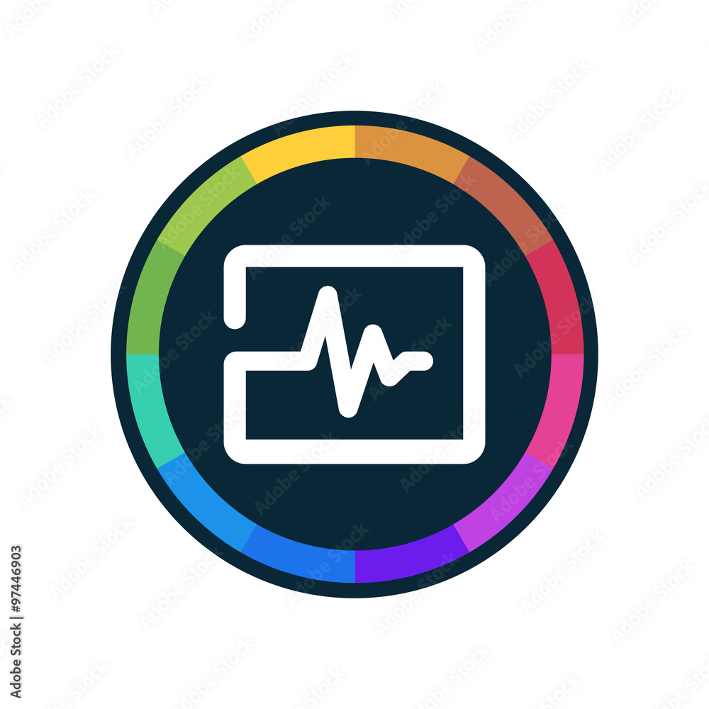 Colorful Web-Button