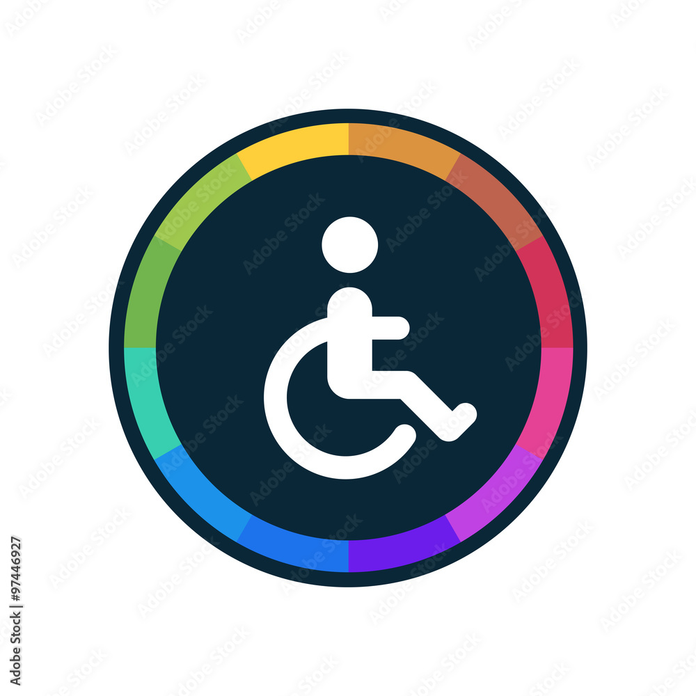 Colorful Web-Button Colorful Web-Button
