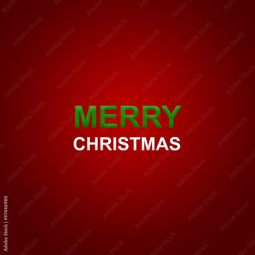 Beautiful text design of Merry Christmas on red and green color background. Beautiful text design of Merry Christmas on red and green color background.