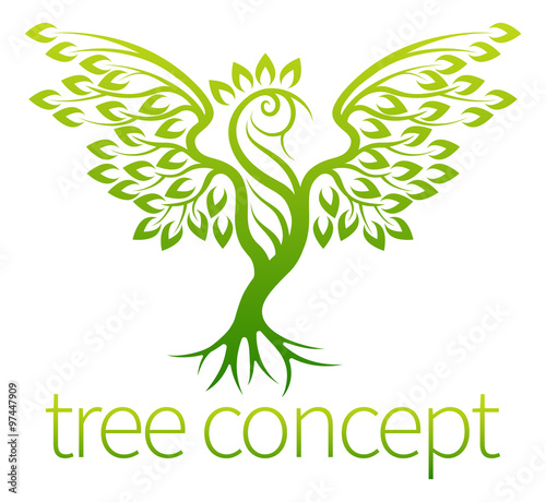 Bird Tree Concept