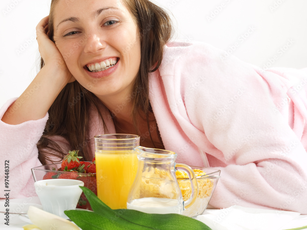 Breakfast in bed