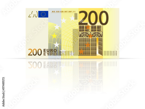 Two hundred euro banknote