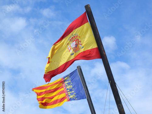 flags of Spain photo