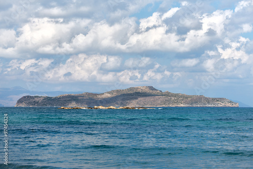 Agioi Theodoroi. Deserted island in the Mediterranean sea. © M-Production
