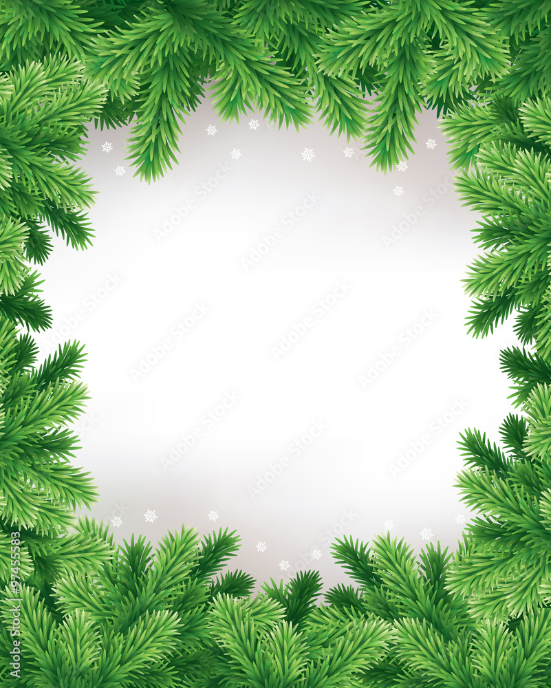 traditional green christmas decorations
