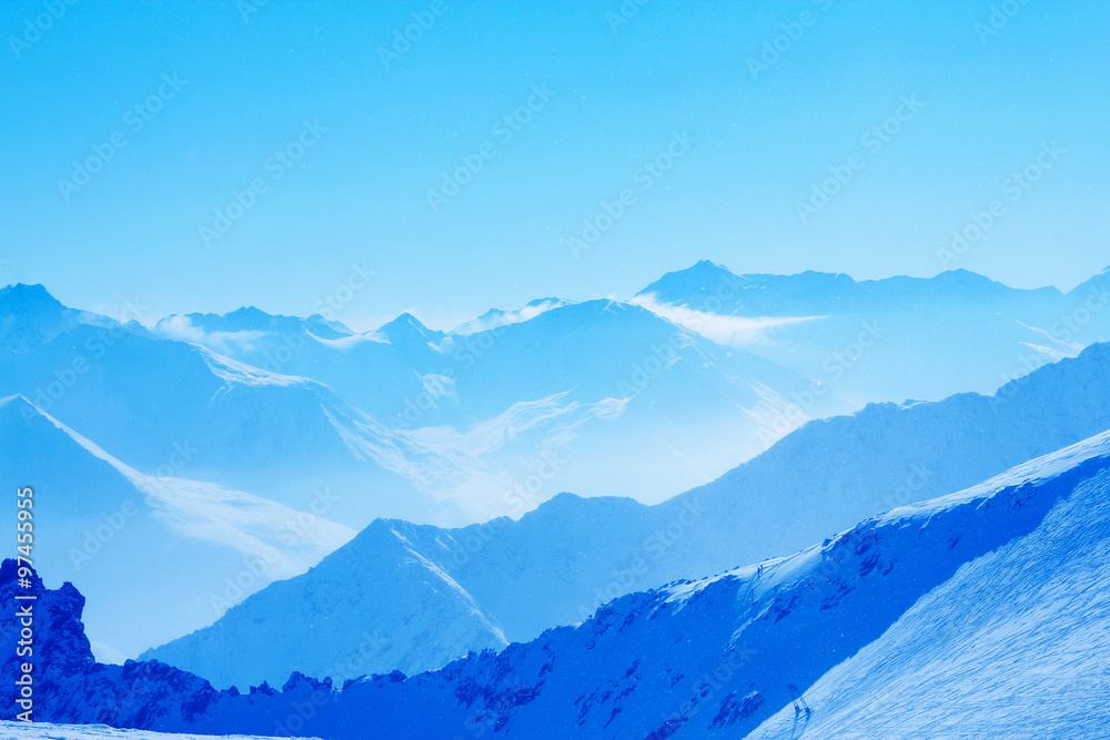 Fototapeta premium Mountain range