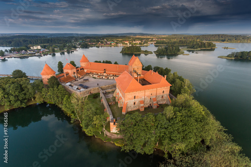 Trakai castle in Litaunia
