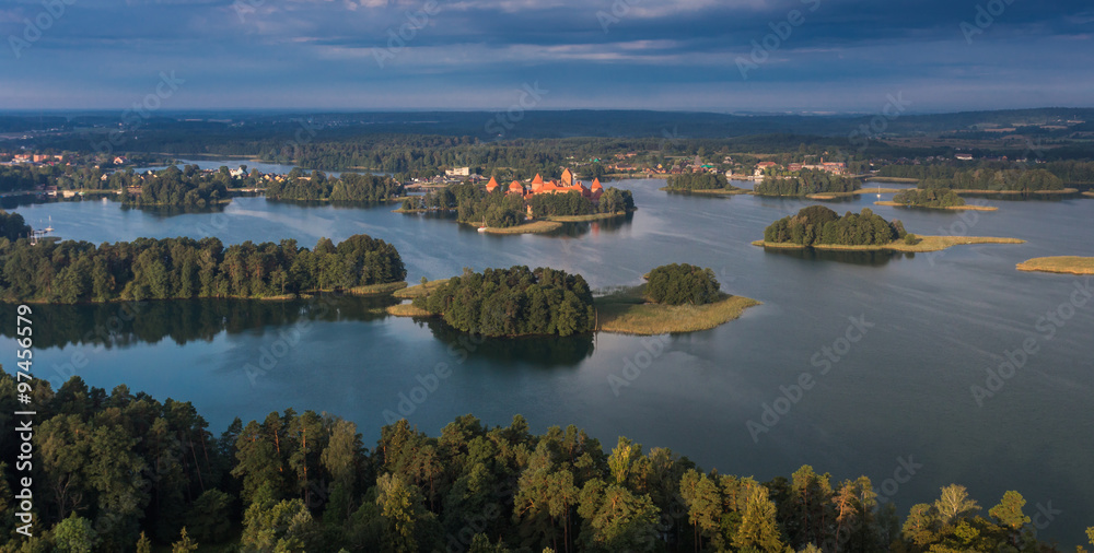 Obraz premium Trakai castle in Litaunia 