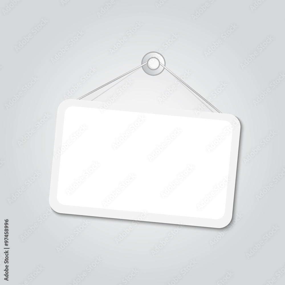 Sign on the silicone suction cup Sign on the silicone suction cup
