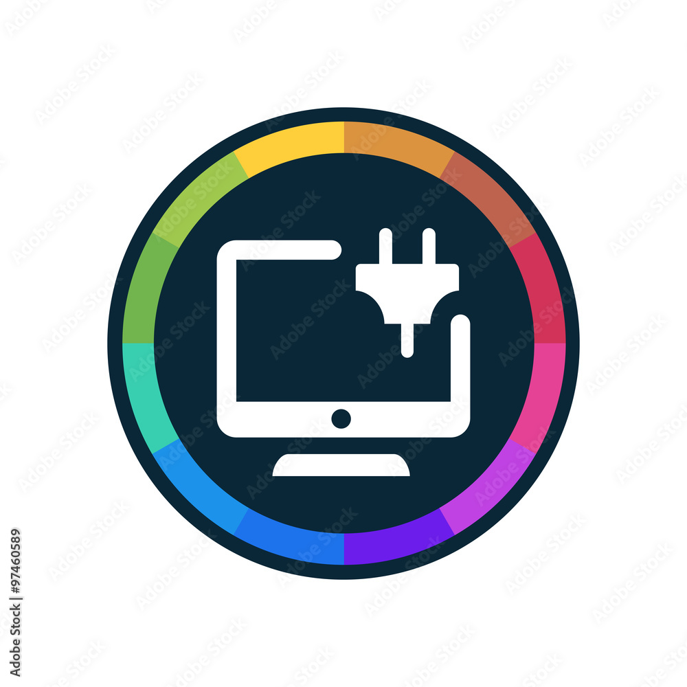 Colorful Web-Button Colorful Web-Button