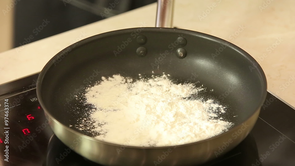 Preparation of bechamel sauce Preparation of bechamel sauce