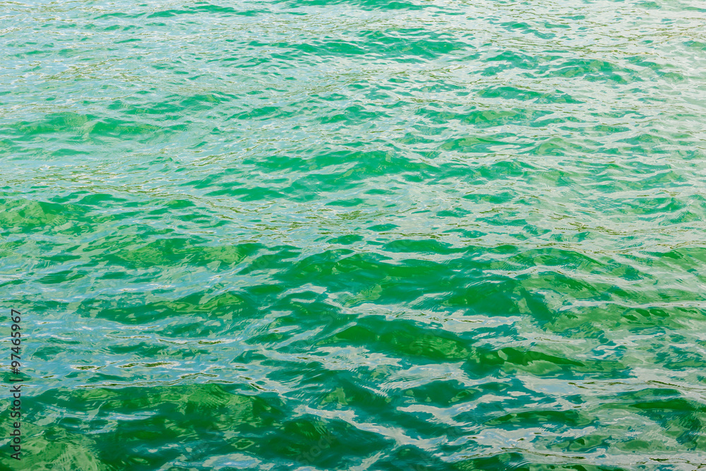 light green water ripple background