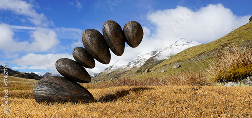 Photography Zen stones