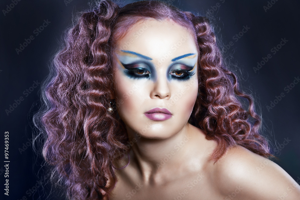 Fototapeta premium Creative Fashion Art make up