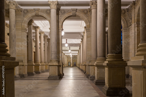 World-famous for its mineral springs  the town of Karlovy Vary