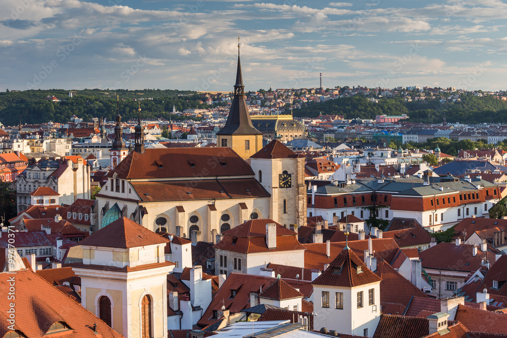 15 June 2014  : PRAGUE IN CZECH  ,View from  Prague astronomical