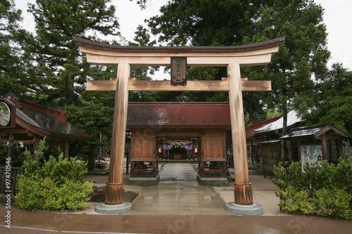 Japanese shrine  Yaegaki Jinja  in Shimane