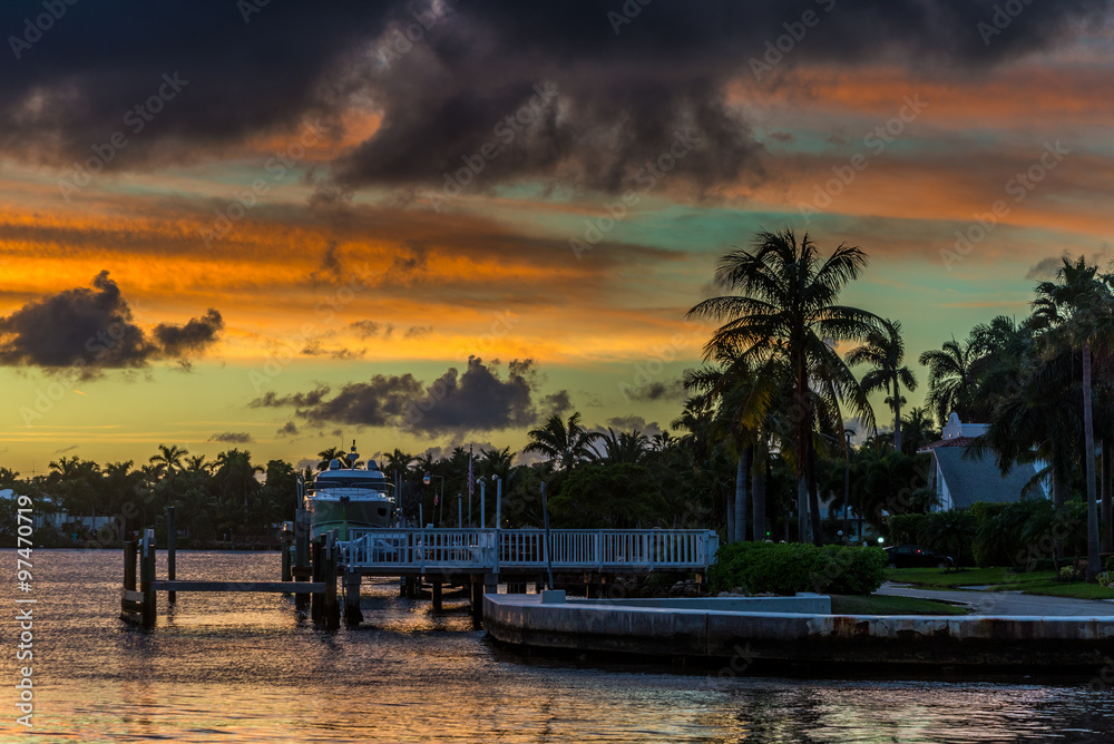Obraz premium Florida Sunset