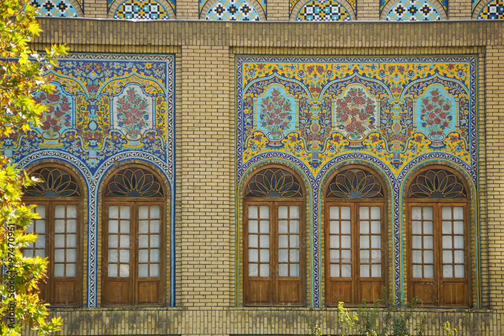 Beautiful building in  Golestan Palace, Tehran,Iran.