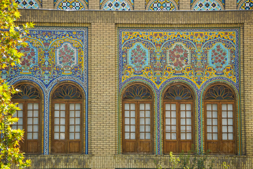 Beautiful building in Golestan Palace, Tehran,Iran.