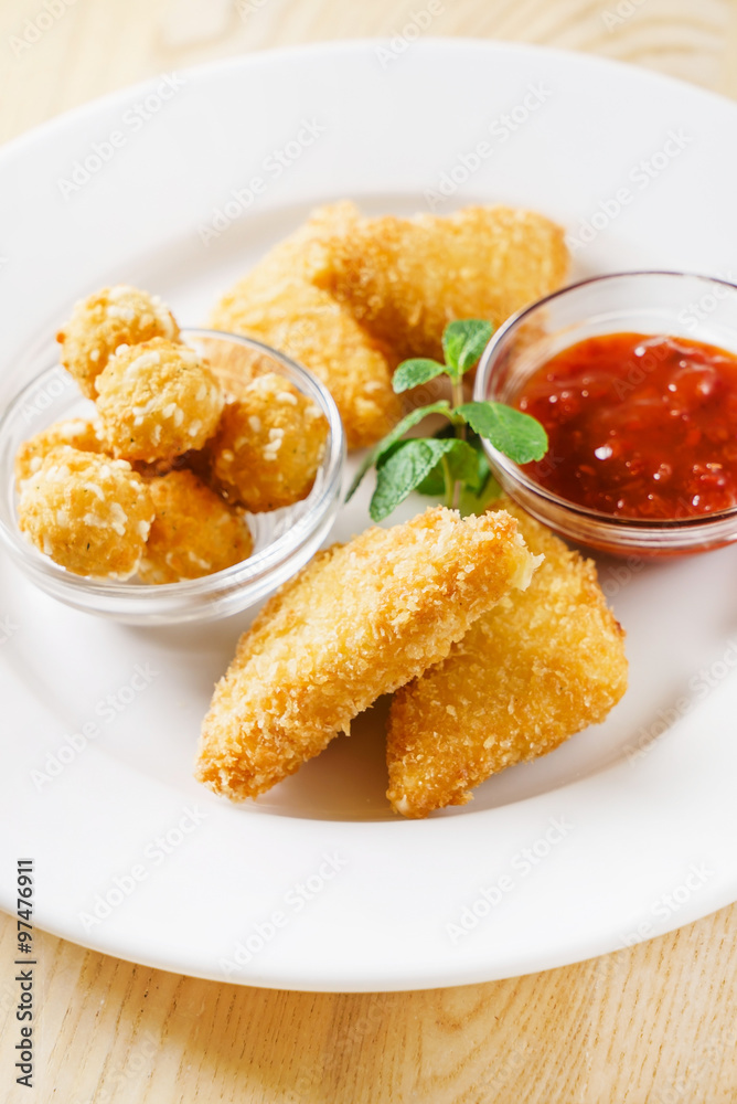 Fried Mozzarella Fried Mozzarella