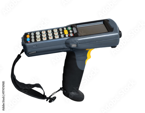 Принти на полотні Barcode scanner