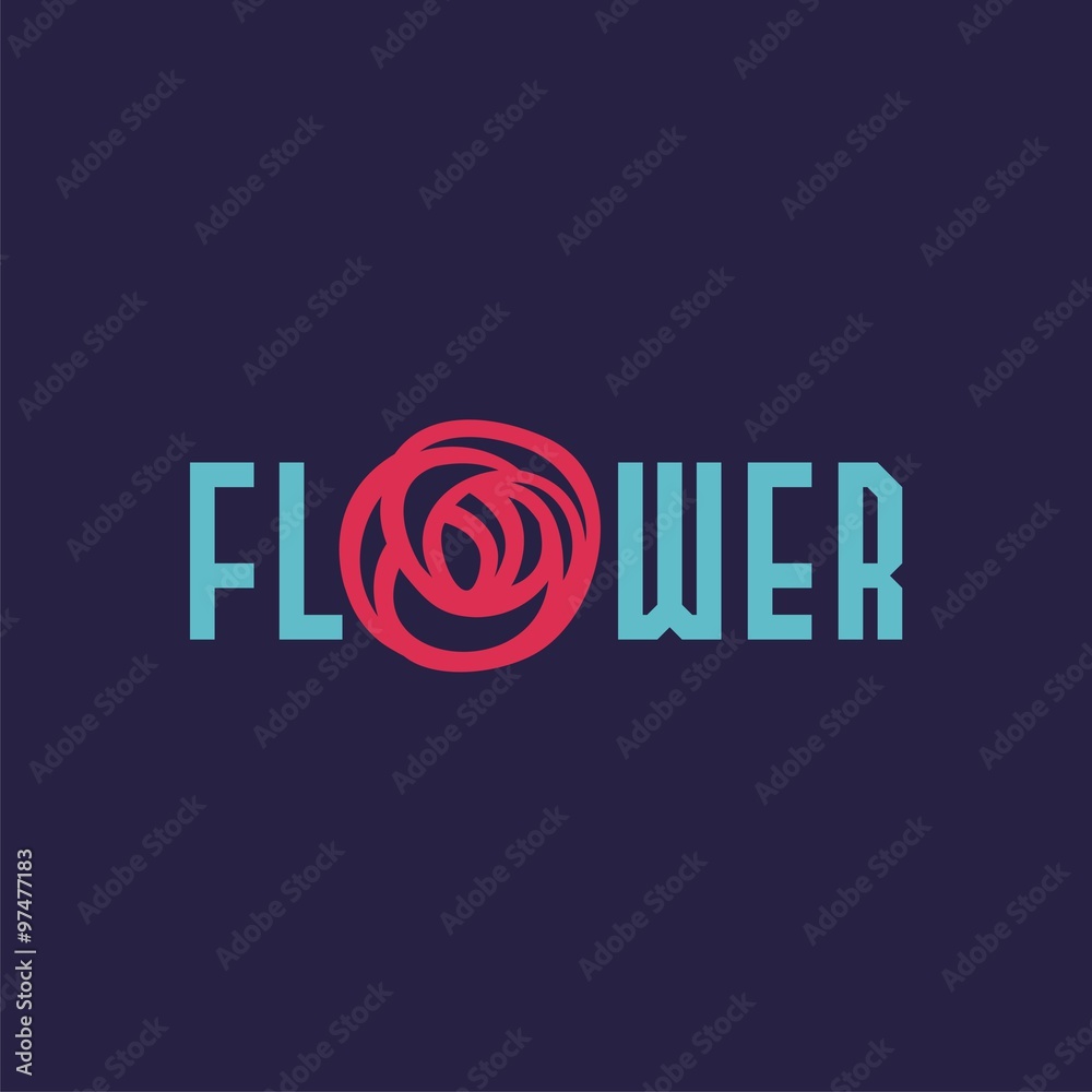 logo flower. Image for flowers delivery company. or flower shop. Vector logo. Label design. Vector Illustration. logo flower. Image for flowers delivery company. or flower shop. Vector logo. Label design. Vector Illustration.