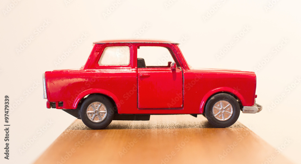 Red toy car