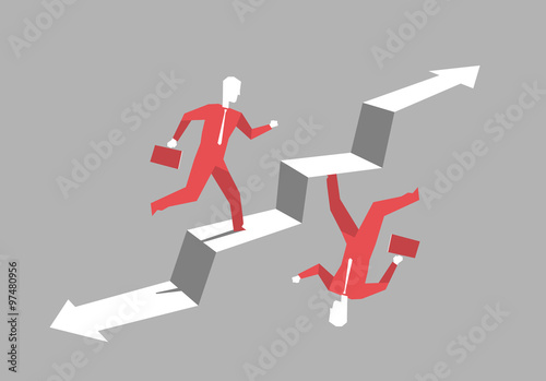 Su e giù per il business