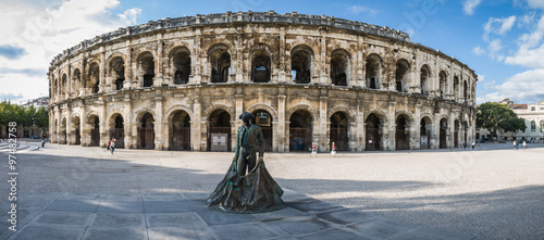 Canvas Print Roman Arena in Arles, France