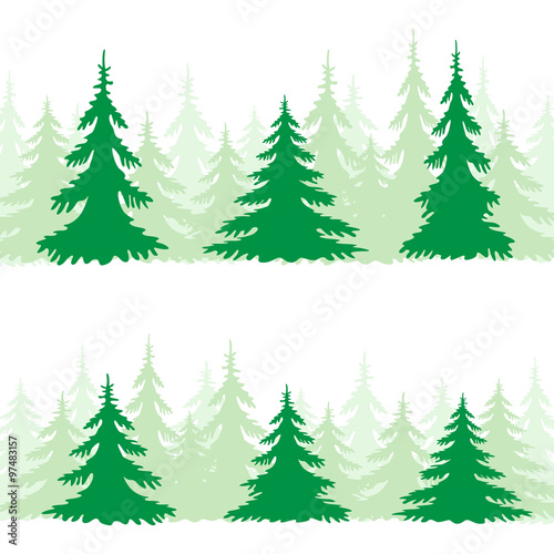 The spruce silhouette © romvo