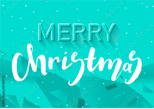 Merry christmas vector illustration