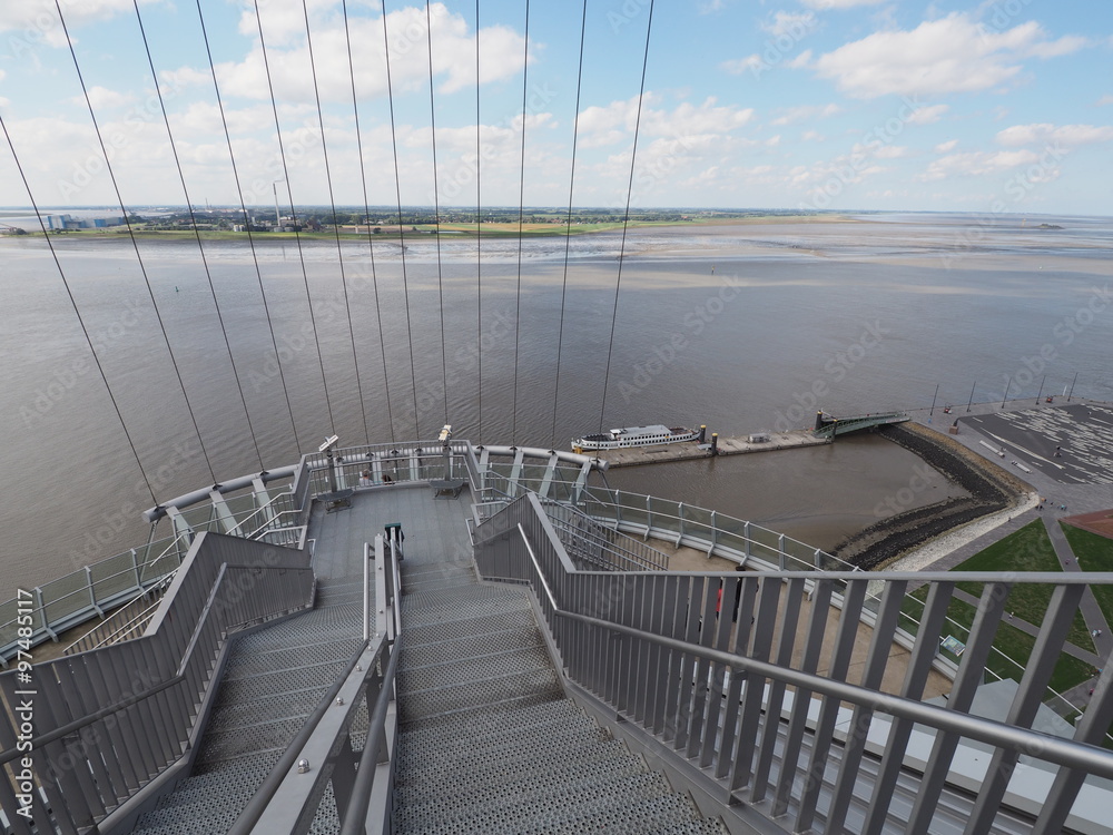 Fototapeta premium Bremerhaven Aussichtsplattform
