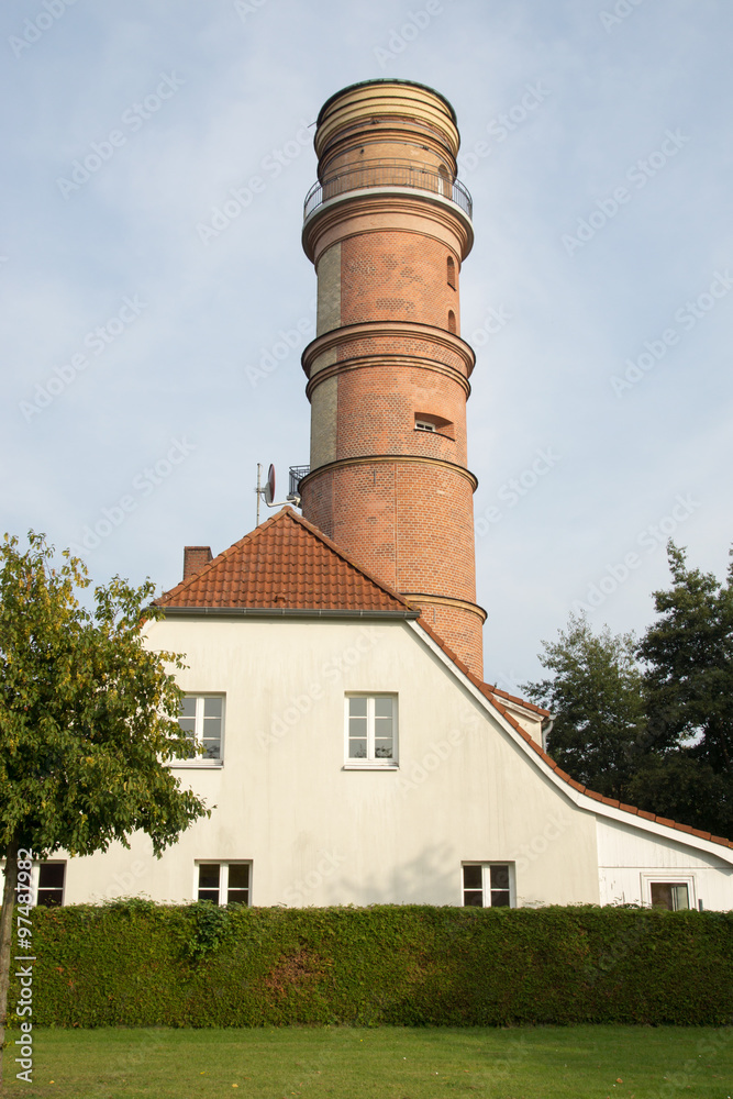 Alter Leuchtturm in Travemünde, Lübeck, Deutschland