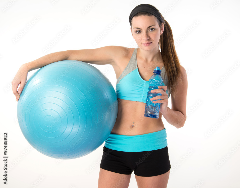 fitness female Relaxing fitness female Relaxing