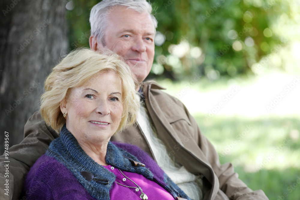 Fototapeta premium Happy senior couple