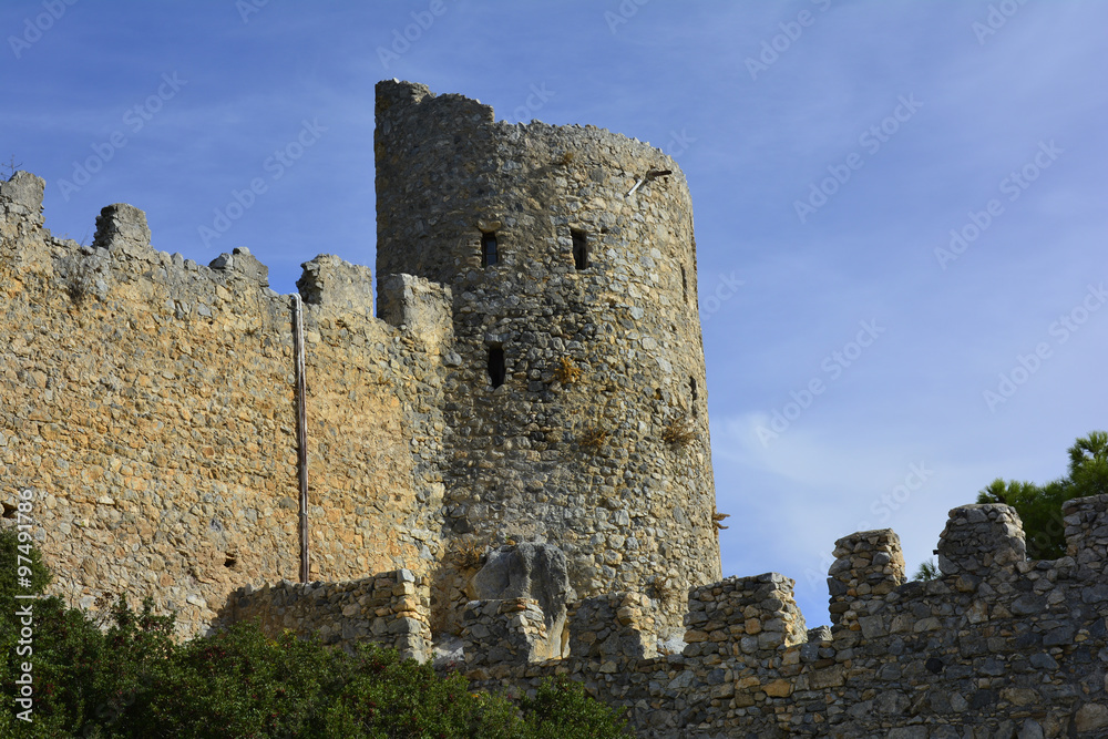 Fototapeta premium Cyprus, Saint Hilarion Castle in North Cyprus