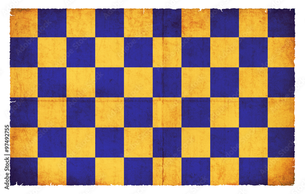 Fototapeta premium Grunge Flagge Surrey (Großbritannien)