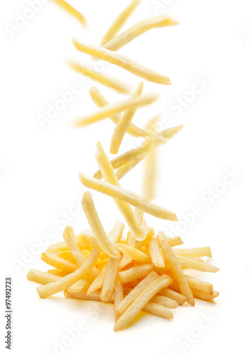 Flying fried potatoes